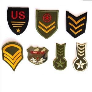 Military Patches, Iron On Patch, US Army, DIY